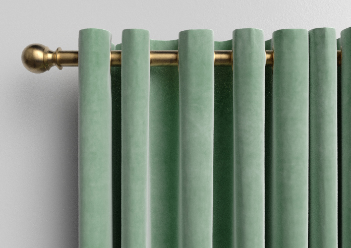 Premier Velvet (Thermal Blackout), Antique Jade - Made to Measure Curtains - Image 10